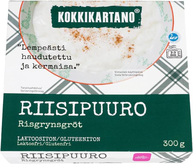 Kokkikartano Riisipuuro 300g