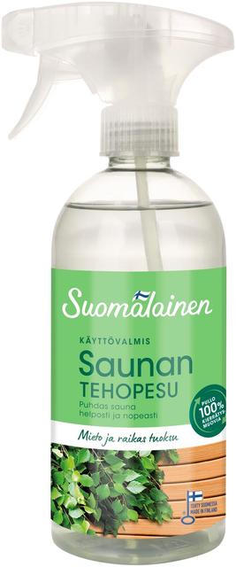 Suomalainen Saunan Tehopesu-suihke 500ml