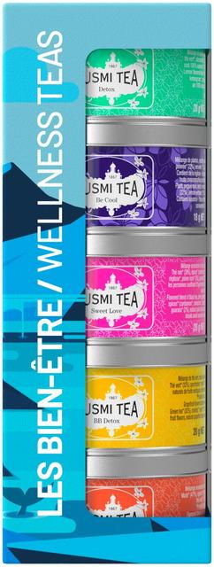 Kusmi Organic Wellness Teas teelajitelma 5x98g