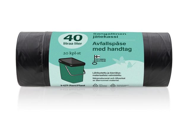 HP Rani Plast 40 L sangallinen jätekassi