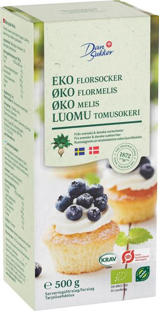 Dansukker Luomutomusokeri 500g