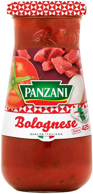 Panzani extra bolognese pastakaste 425g