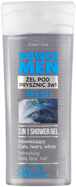 Power Men 3 in 1 suihkugeeli fresh 100ml