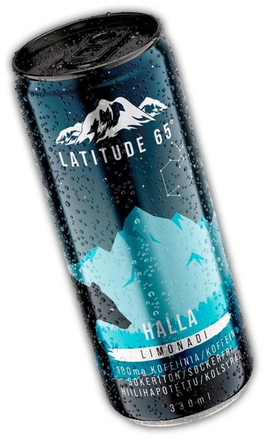 Latitude 65 Halla energiajuoma 0,33l tölkki