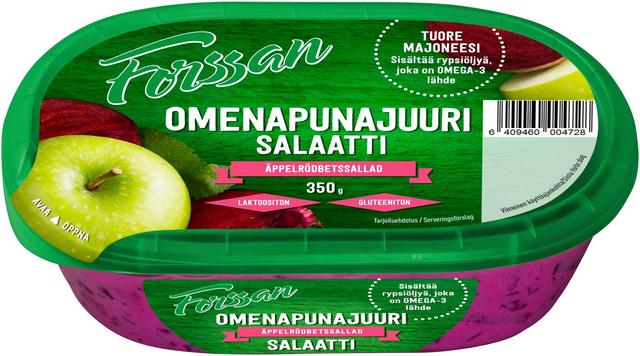 Forssan Omenapunajuurisalaatti 350g