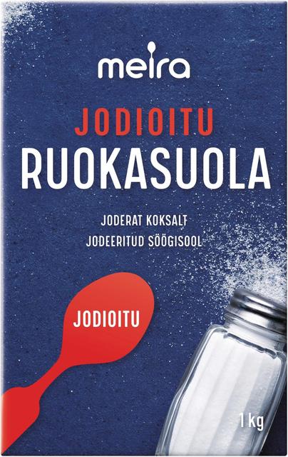 Meira Ruokasuola jodioitu 1kg