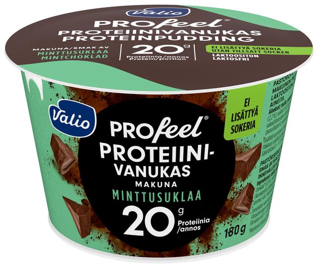 Valio PROfeel® proteiinivanukas 180 g minttusuklaa laktoositon