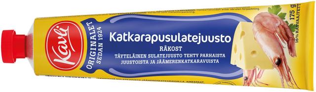 Kavli Levittyvä katkarapusulatejuusto 175g