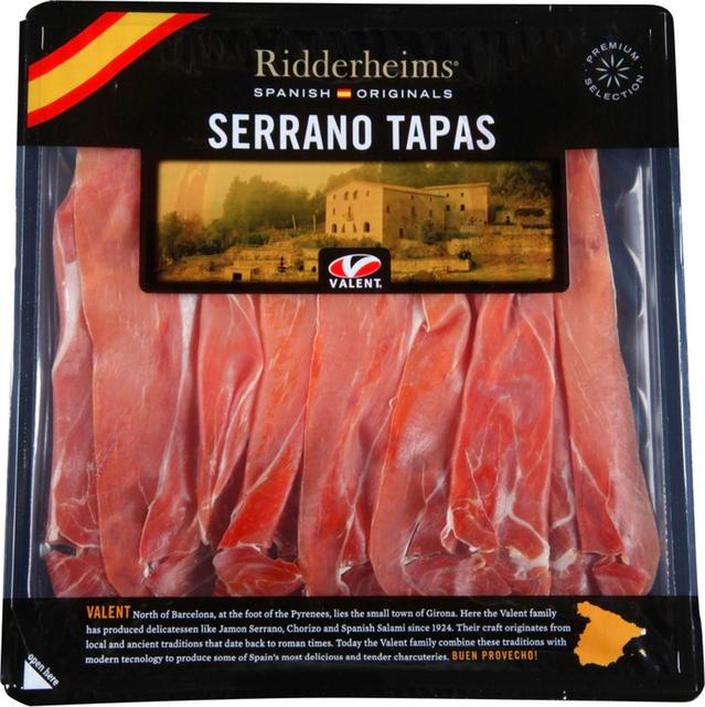 Ridderheims Valent Serranokinkku Tapas 100g