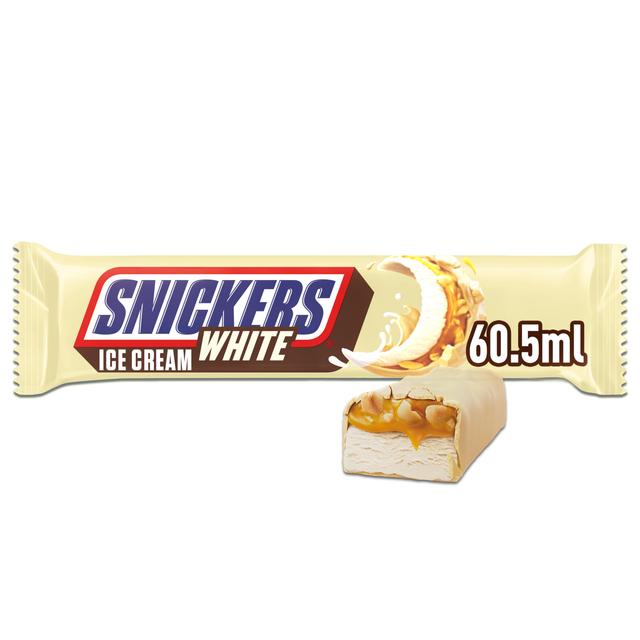 Snickers White jäätelöpatukka 60,5ml (55,3 g)