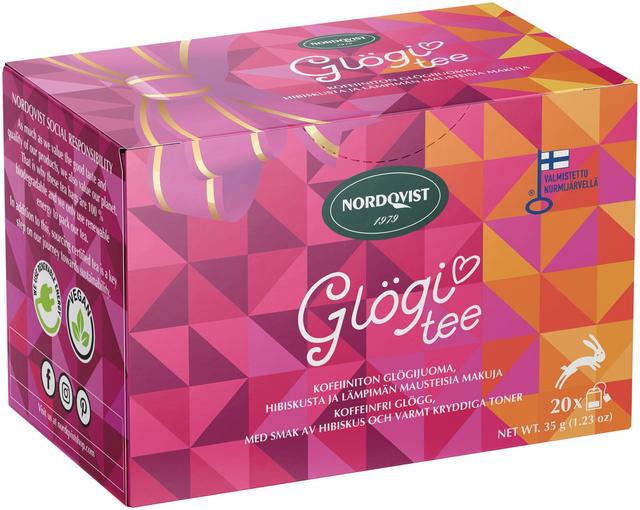 Nordqvist Glögitee 20 x 1,75 g