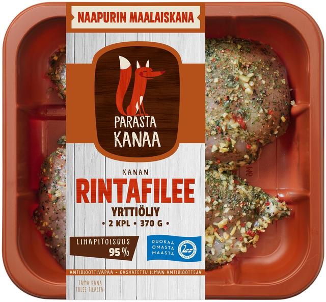 Naapurin Maalaiskanan rintafilee yrttiöljy 370g