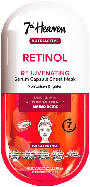 7th Heaven Retinol kankainen kasvonaamio 1kpl