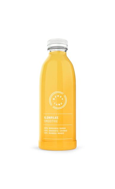 Mehustamo ilonpilke banaani-ananas-mango smoothie 750ml