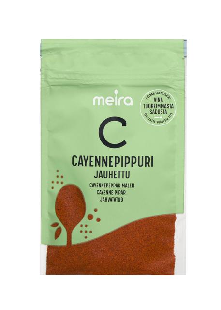 Meira Cayennepippuri jauhettu 22g