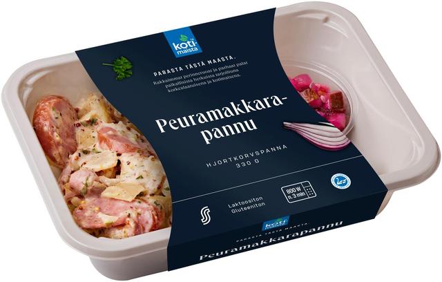 Kotimaista peuramakkarapannu 330 g