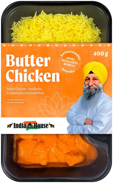 IndiaHouse Lounasboxi Butter Chicken 400g