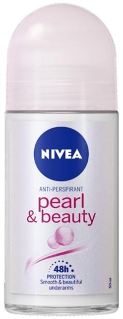 NIVEA 50ml Pearl & Beauty Deo Roll-on -antiperspirantti