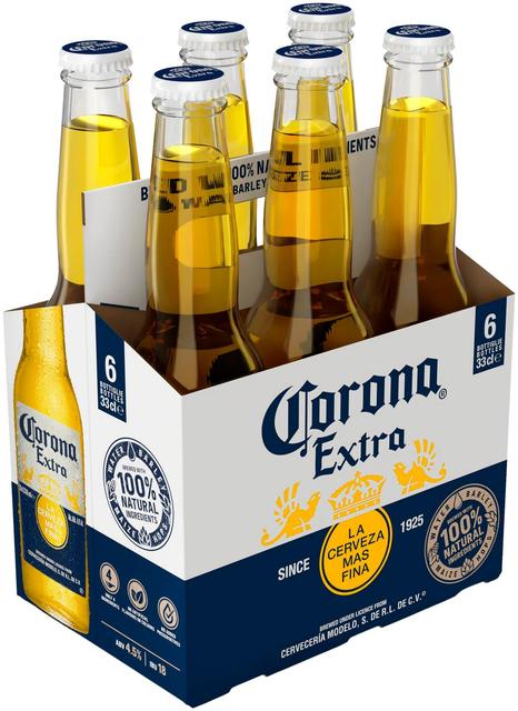 Corona Extra 4,5% 6x 0,33L olut