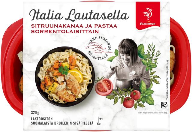 Saarioinen Sitruunakanaa ja pastaa sorrentolaisittain 320g