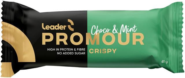 Leader Promour Choco & Mint proteiinipatukka minttusuklaan makuinen 45 g