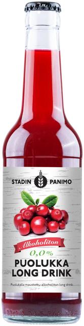 Stadin Panimo Oy Stadin Puolukka Long Drink 0% 0,33L PL