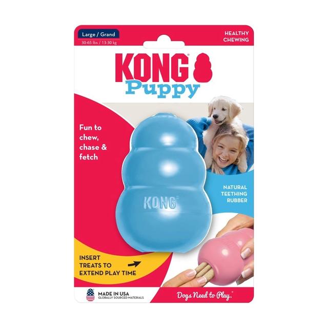 Kong Puppy turkoosi koiran Lelu, koko L