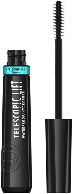 L'Oréal Paris Telescopic Lift Waterproof Black musta maskara 9,9ml