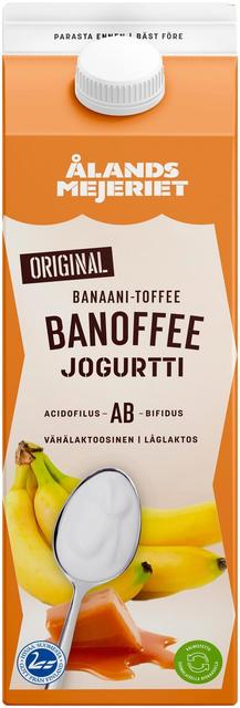 Ålandsmejeriet Banoffeejogurtti 1kg