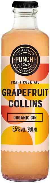 Punch club grapefruit collins 5,5% 250ml