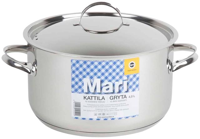 Opa teräskattila 4 l Mari Steel