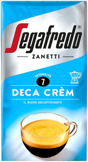 Segafredo Deca Crèm kofeiiniton jauhettu espresso kahvi 250g