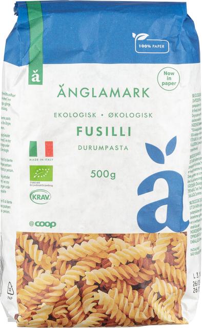 Änglamark fusillipasta luomu 500 g