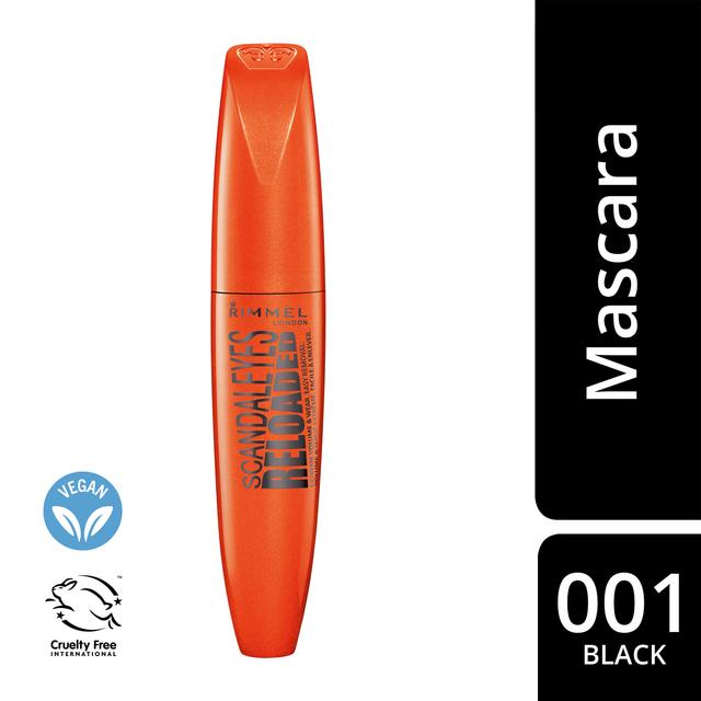 Rimmel 12ml Scandaleyes Reloaded 001 Black mascara ripsiväri