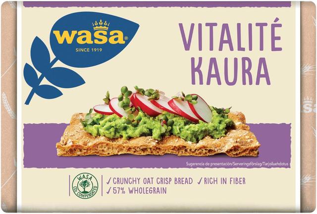 Wasa Vitalite Kaura näkkileipä 280g