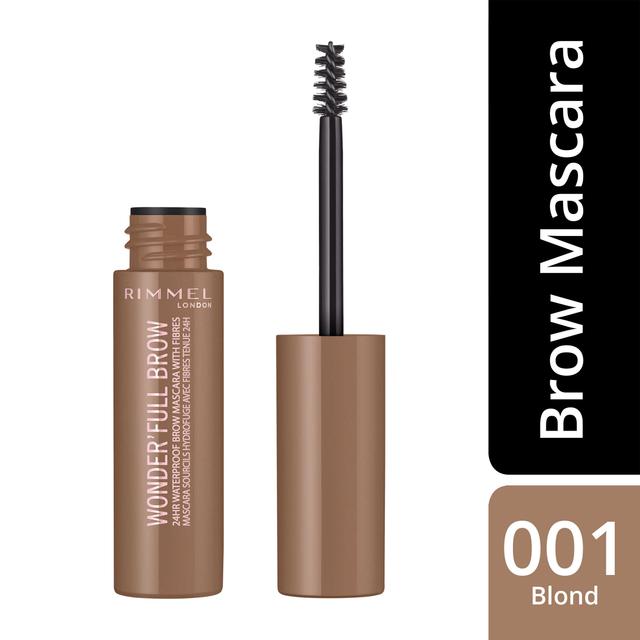 Rimmel Wonder'Full Brow -kulmamaskara 4,5 ml, 001 Light