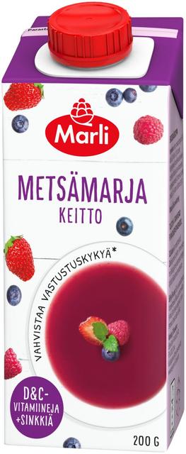 Marli Metsämarjakeitto +D&C-vitamiinit,sinkki 200g