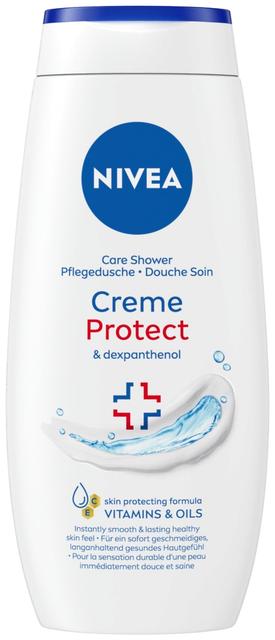 NIVEA 250ml Creme Protect Care Shower -suihkugeeli