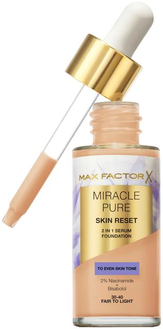 Max Factor Miracle Pure Serum Foundation 30-40 Fair to Light 30 ml