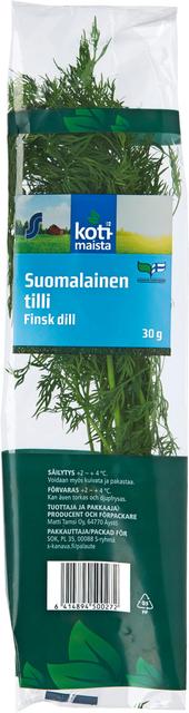 Kotimaista tilli 30g