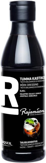 Rajamäen 0,25l  Tumma kastike "Aceto Balsamico di Modena igp"