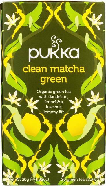 Pukka  Clean Matcha Green 20p/30g