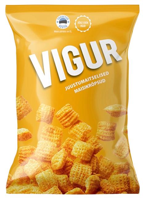 VIGUR Juustumaitselised maisikrõpsud 90g