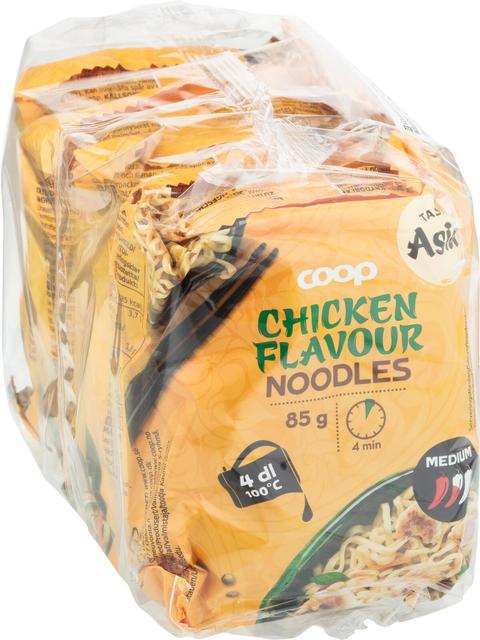 Coop Asia kanamakuinen nuudeli 5 x 85 g