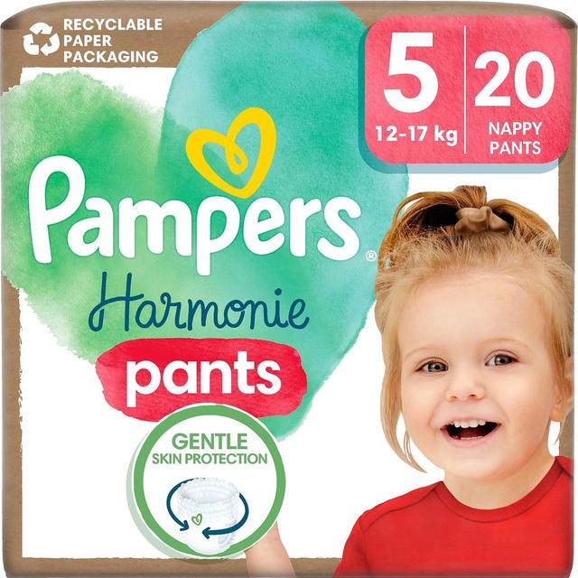 Pampers Harmonie nappy pants S5 12-17 kg 20 kpl vaippa