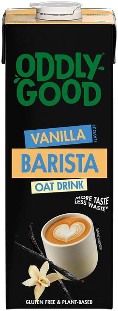 Oddlygood® Barista kaurajuoma 1 l vanilja UHT gluteeniton