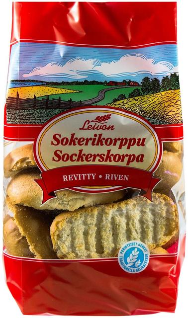 Leivon Sokerikorppu, revitty 400g