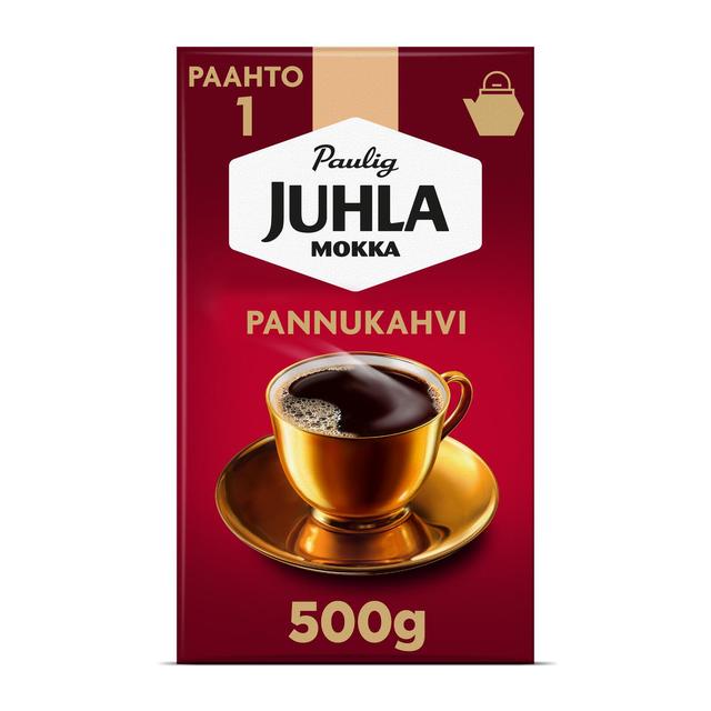 Paulig Juhla Mokka kahvi pannujauhatus 500g