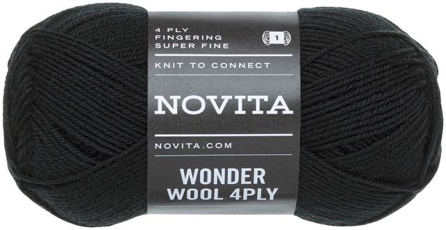 Novita lanka Wonder Wool 4PLY 50 g ääretön 0901