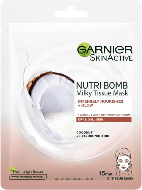 Garnier SkinActive Nutri Bomb Milky kangasnaamio 28g